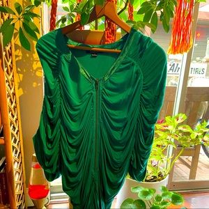 AMAZING 80s batwing dress